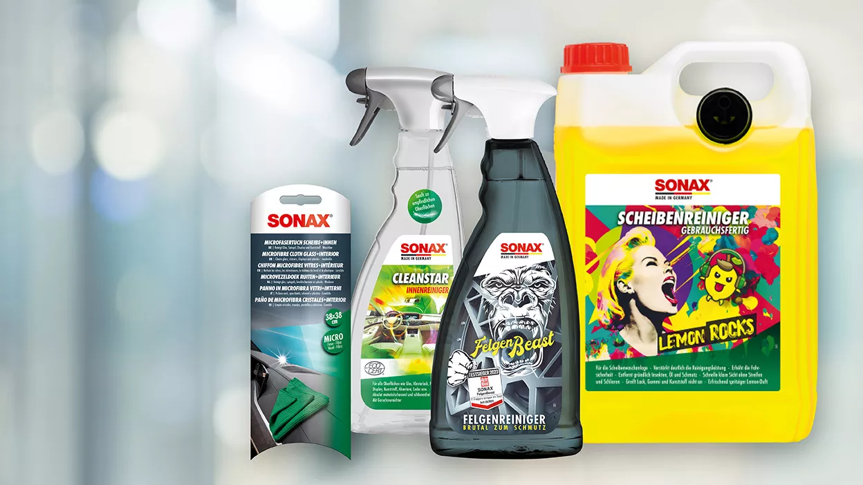 Sonax Produktzusammenstellung